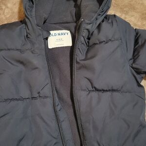Old Navy Navy Blue Puffer Jacket